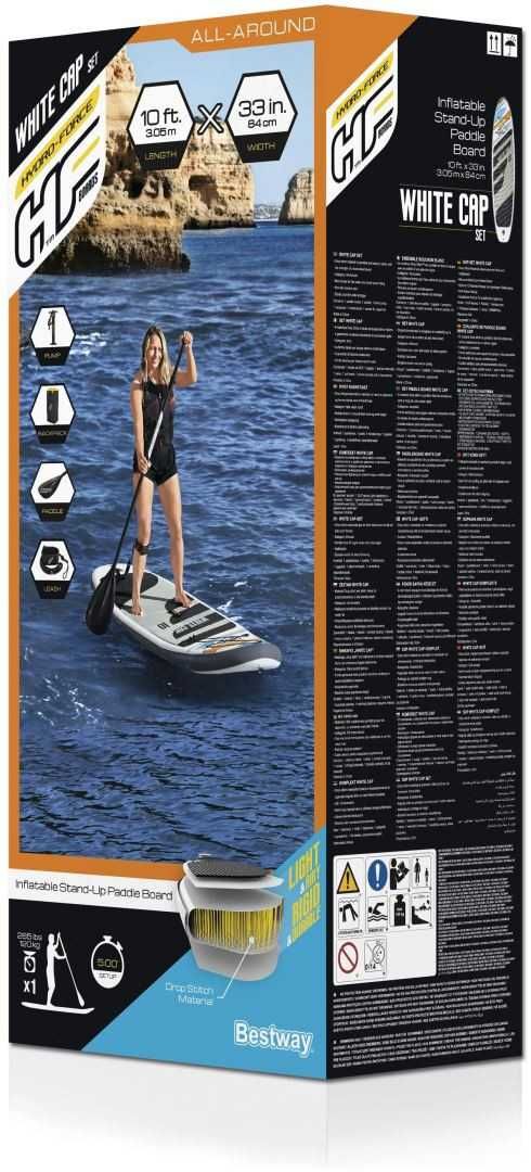 SUP Hydro Force White Cap 10″