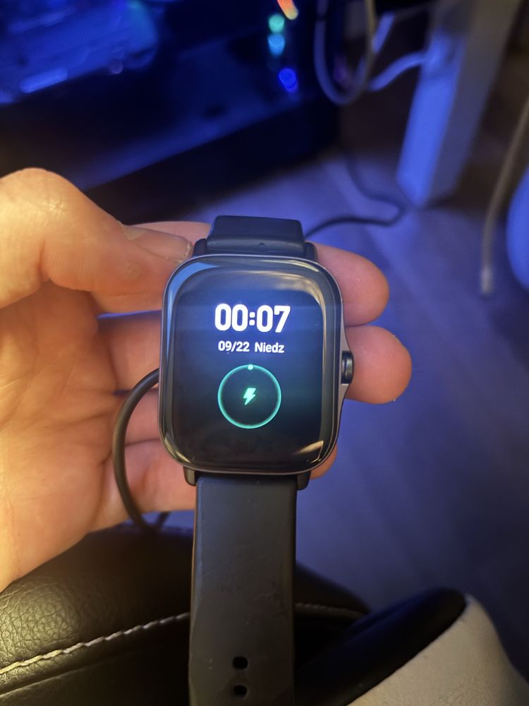 Amazfit GTS 2e - zegarek czarny