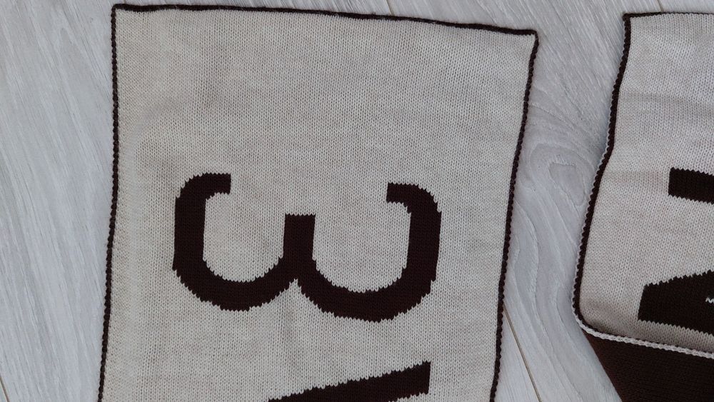 Шапка і шарф коричневого кольору By me Закохувати