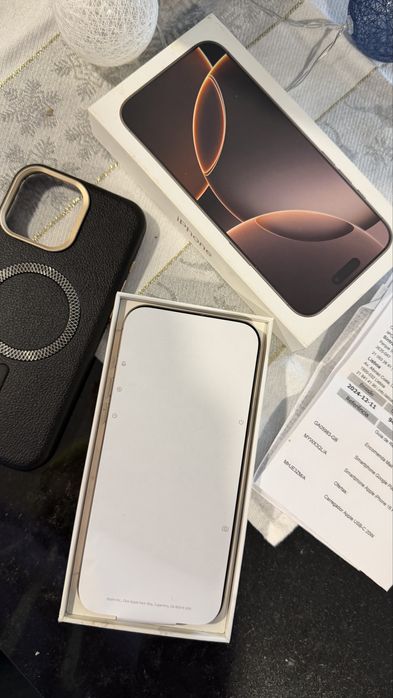 Iphone 16 pro max 256gb c/factura