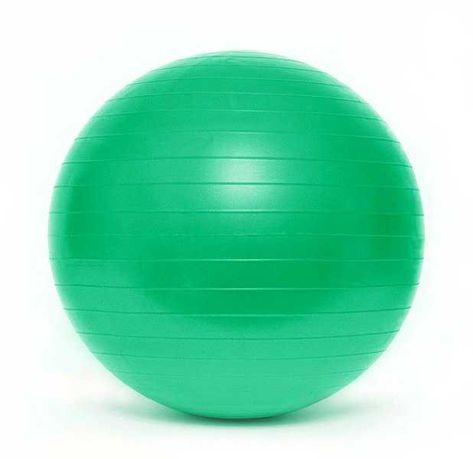Piłka gimnastyczna BL003 75 cm zielona do ćwiczeń fitness do 200kg