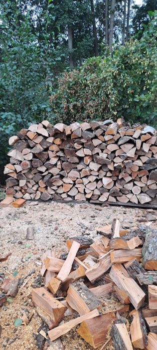 Drewno opałowe kominkowe opał ogrzewanie ciepło