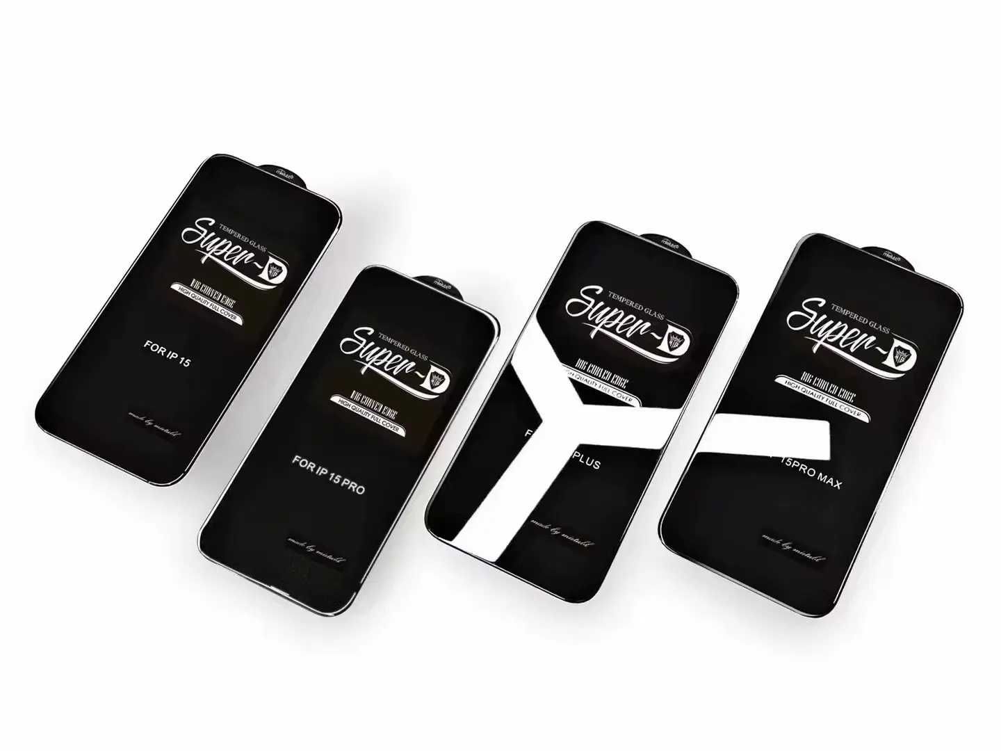 Захисне скло iPhone 15 Pro 2.5D Super-D стекло айфон 15 Про сапфир
