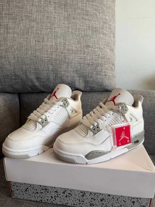 WhiteOreo Buty Jordan_4_Retro Trampki. Roz.41