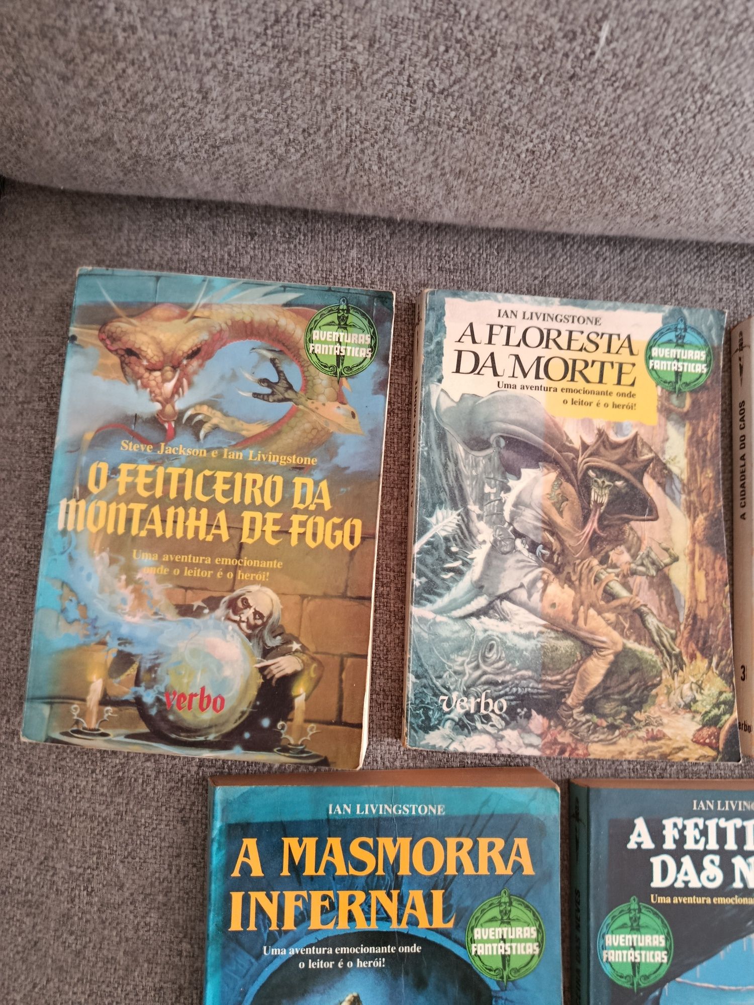 Lote livros Aventuras Fantásticas