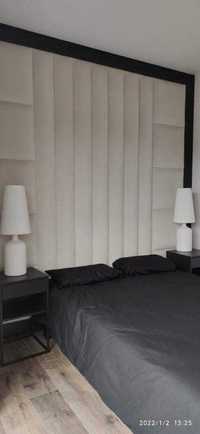 Panele tapicerowane akustyczne ścianki wnęki sypialnie na wymiar