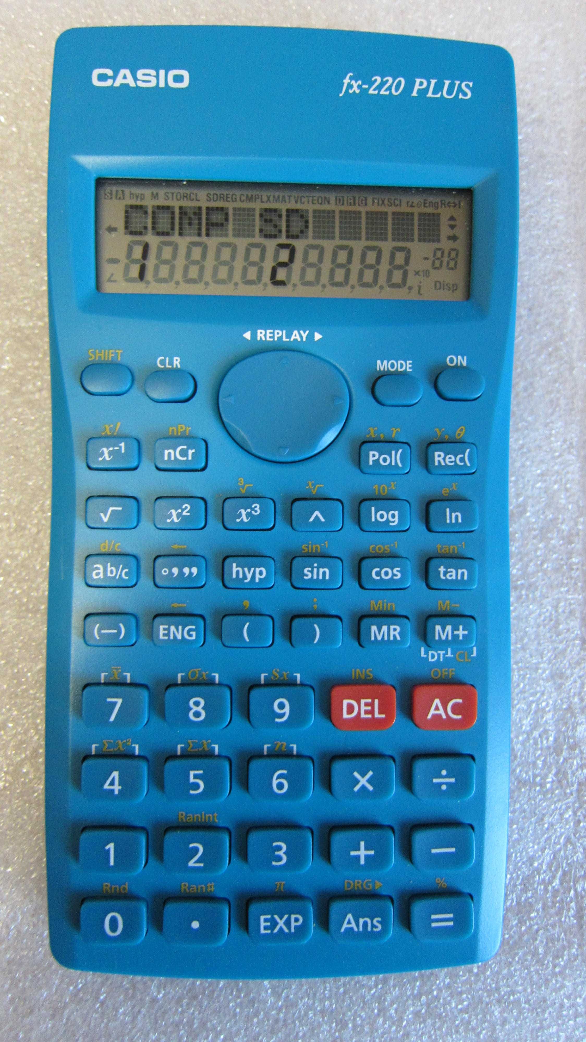 Kalkulator Naukowy matematyczny CASIO FX-220 PLUS
