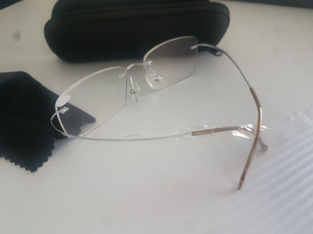 Do kolekcji - okulary korekcyjne - cienkie pręciki +1.0 - nowe9