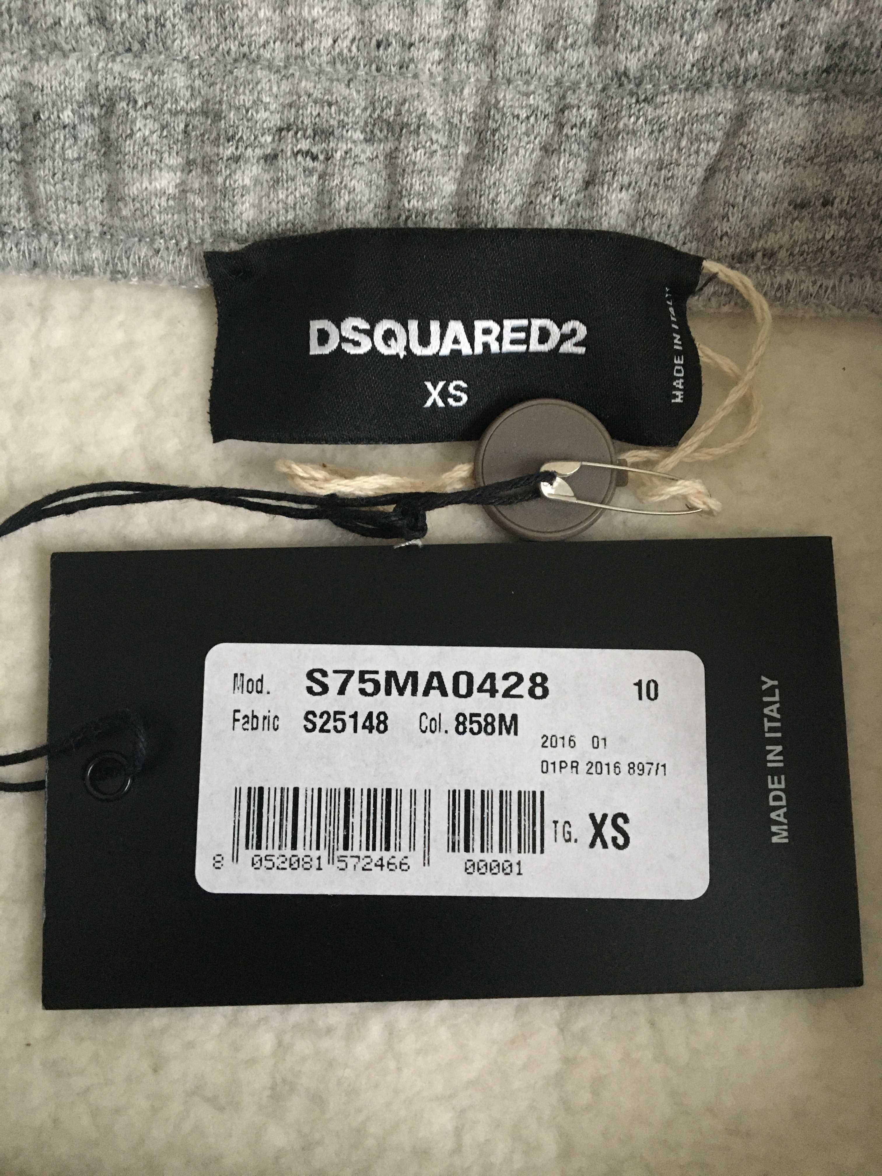 DSQUARED2 spódniczka mini premium ocieplana r. XS