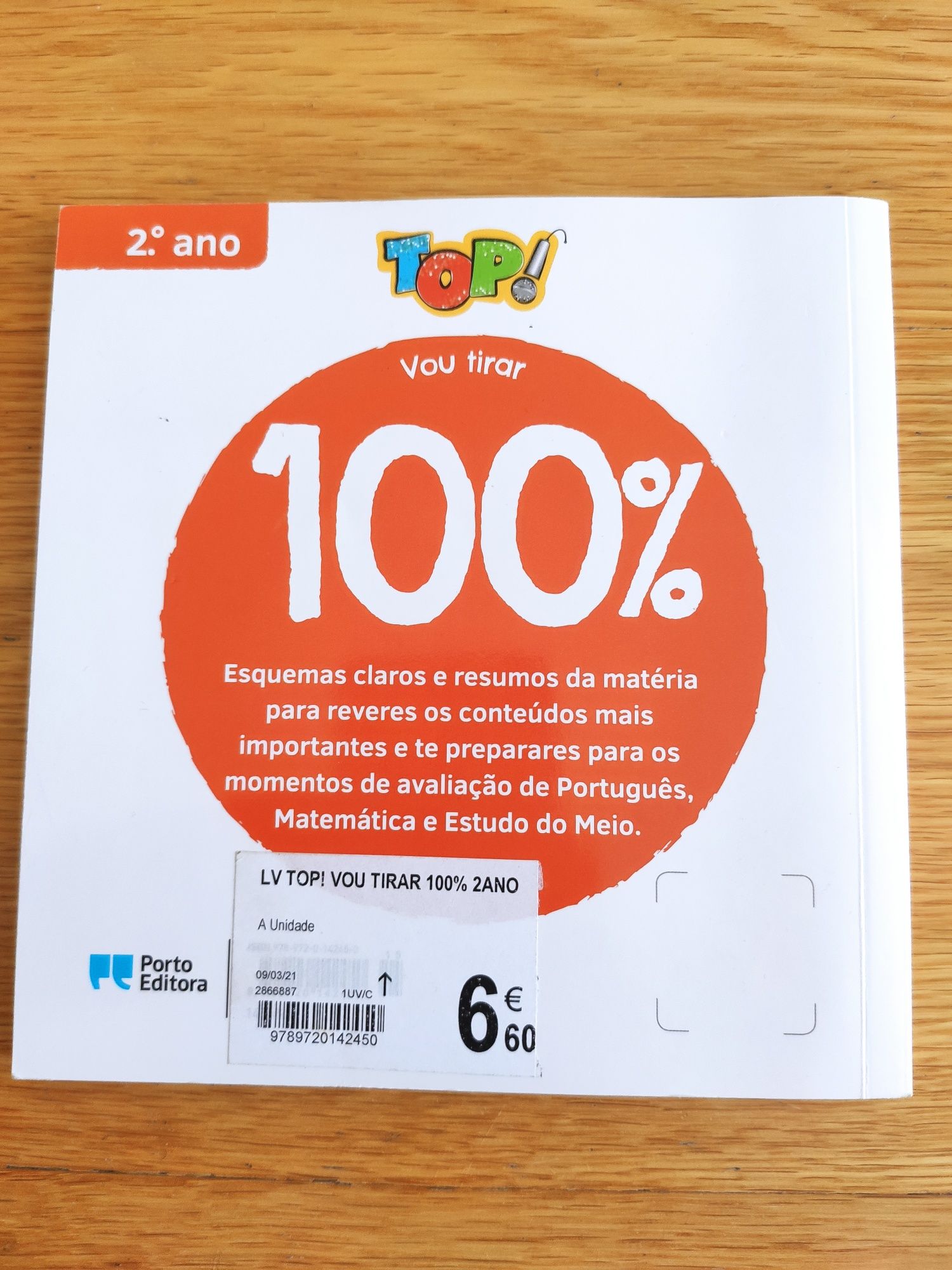 Vou tirar 100% *2ano
Porto Editora
Ajuda na preparação para as fichas