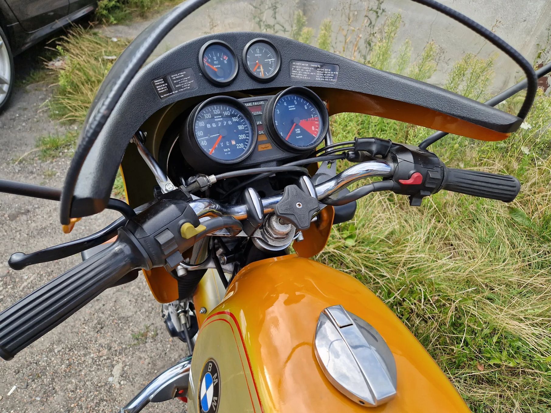 BMW R 90 S Daytona orange 1975r kufry 100 s zabytek klasyk gs 80 rs 75