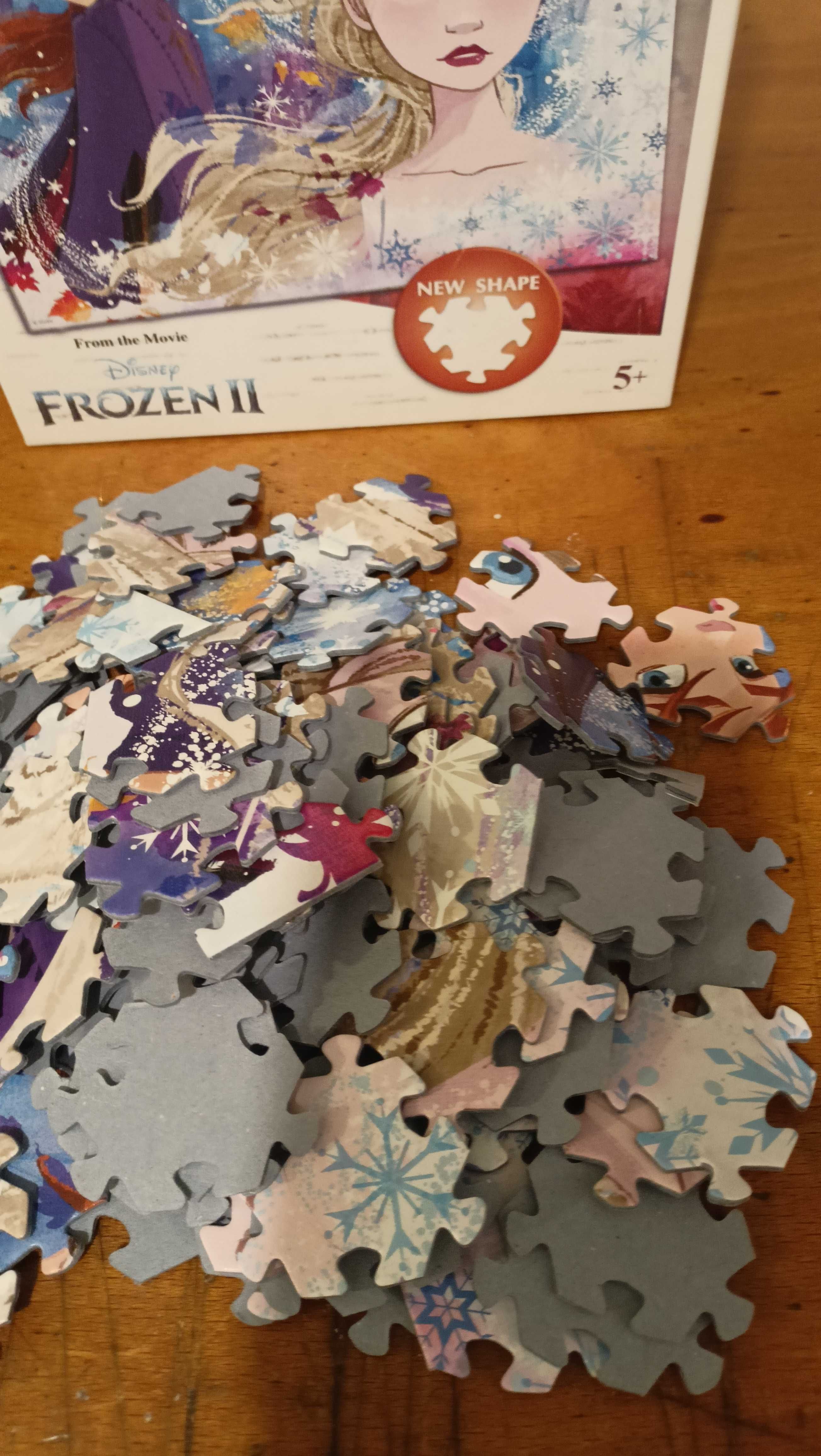 3x puzzle Disney Frozen zestaw