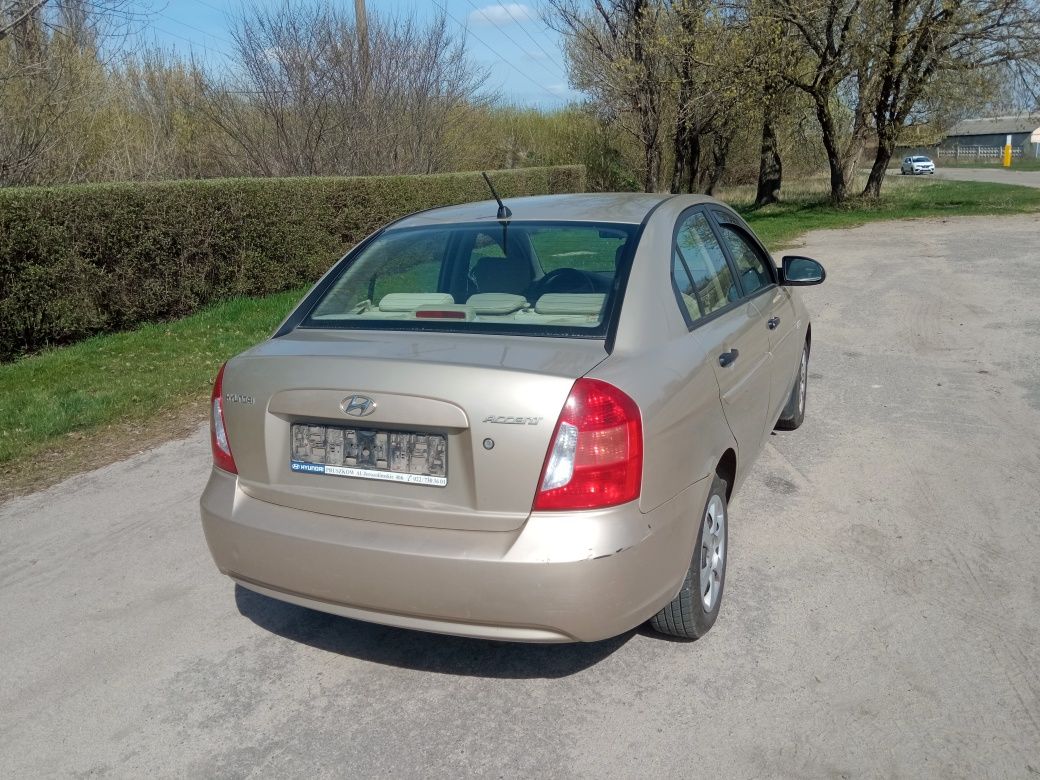 Разборка Hyundai Accent 2006-2009 запчасти шрот детали (хюндай акцент)