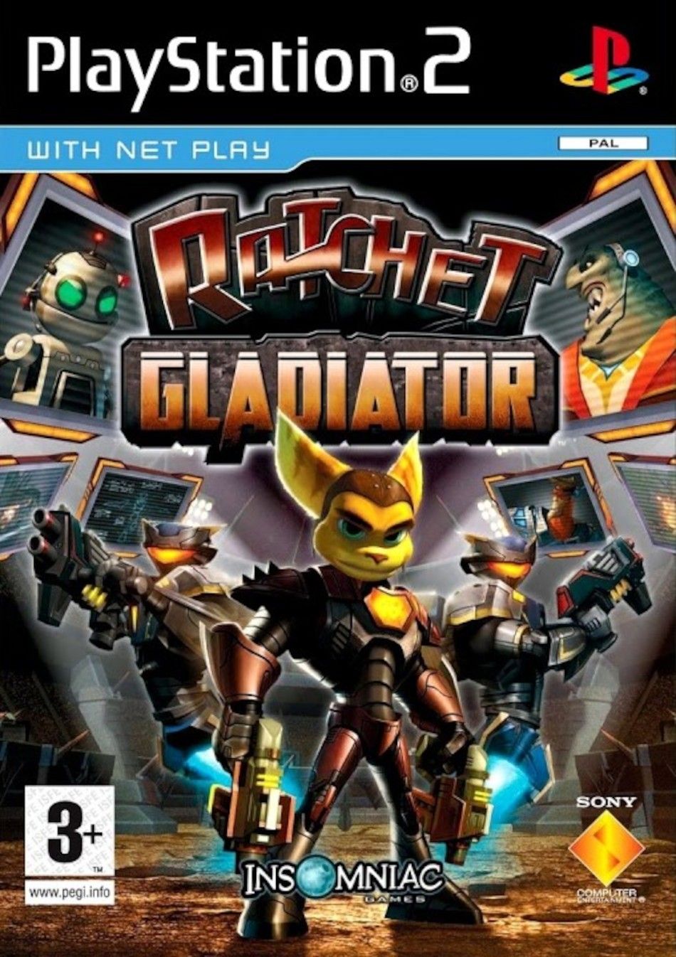 Ratchet Gladiator PS2 Uniblo Łódź