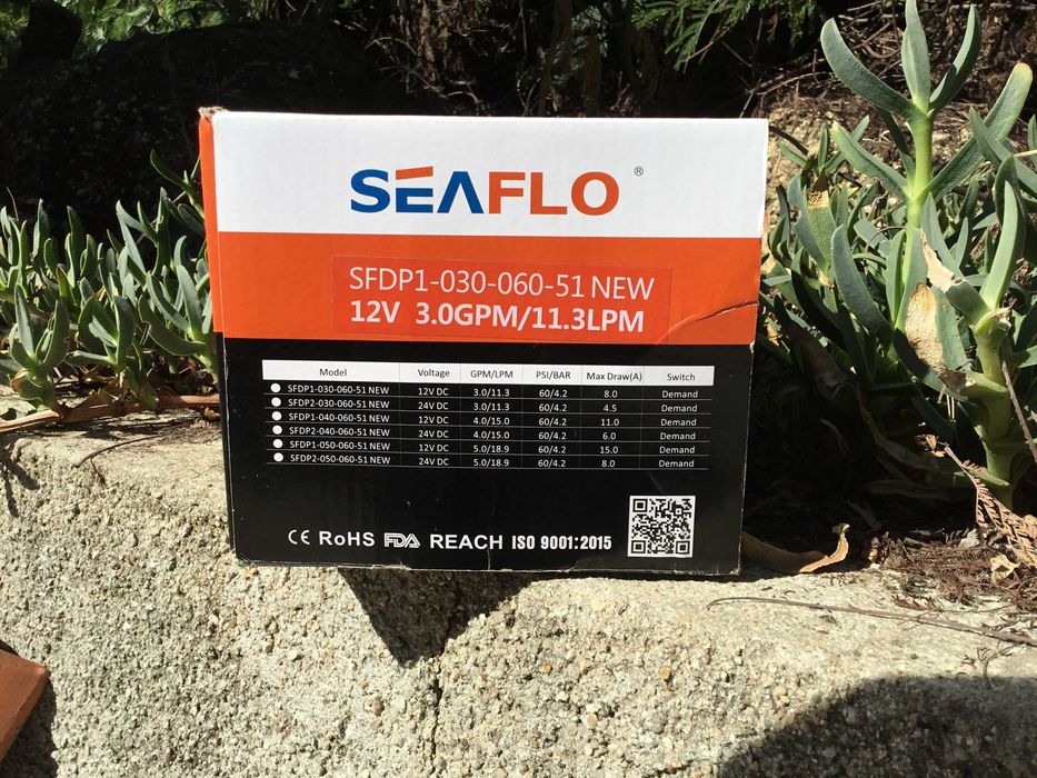 bomba de água sea flot 3,0 GPM 12v