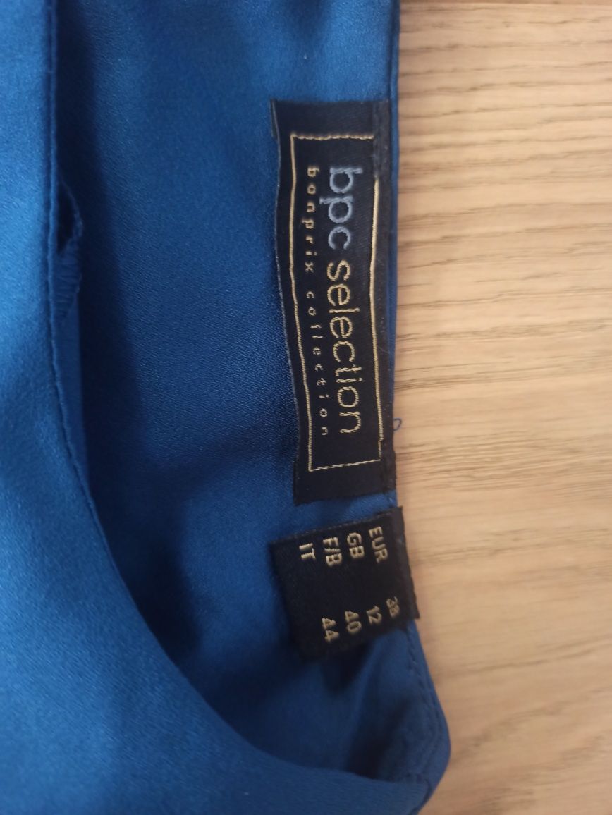 Sukienka kobaltowa/niebieska, Bon Prix Selection, rozmiar M