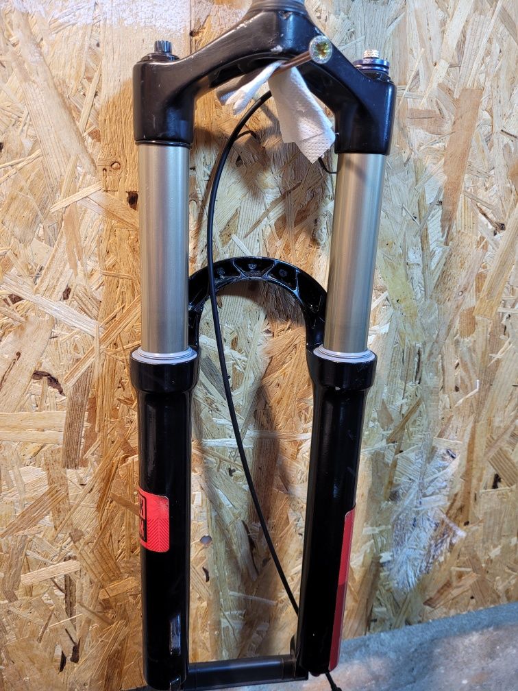 Rock Shox Reba 26' 130mm qr9mm rura 1 1/8 18,3cm tarcza po serwisie!