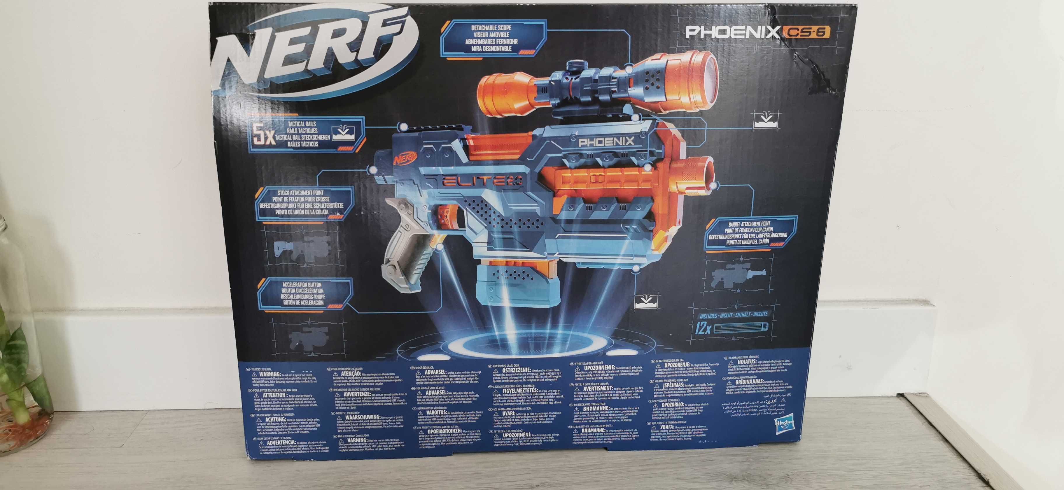 Novo Nerf Elite 2.0 Phoenix CS-6