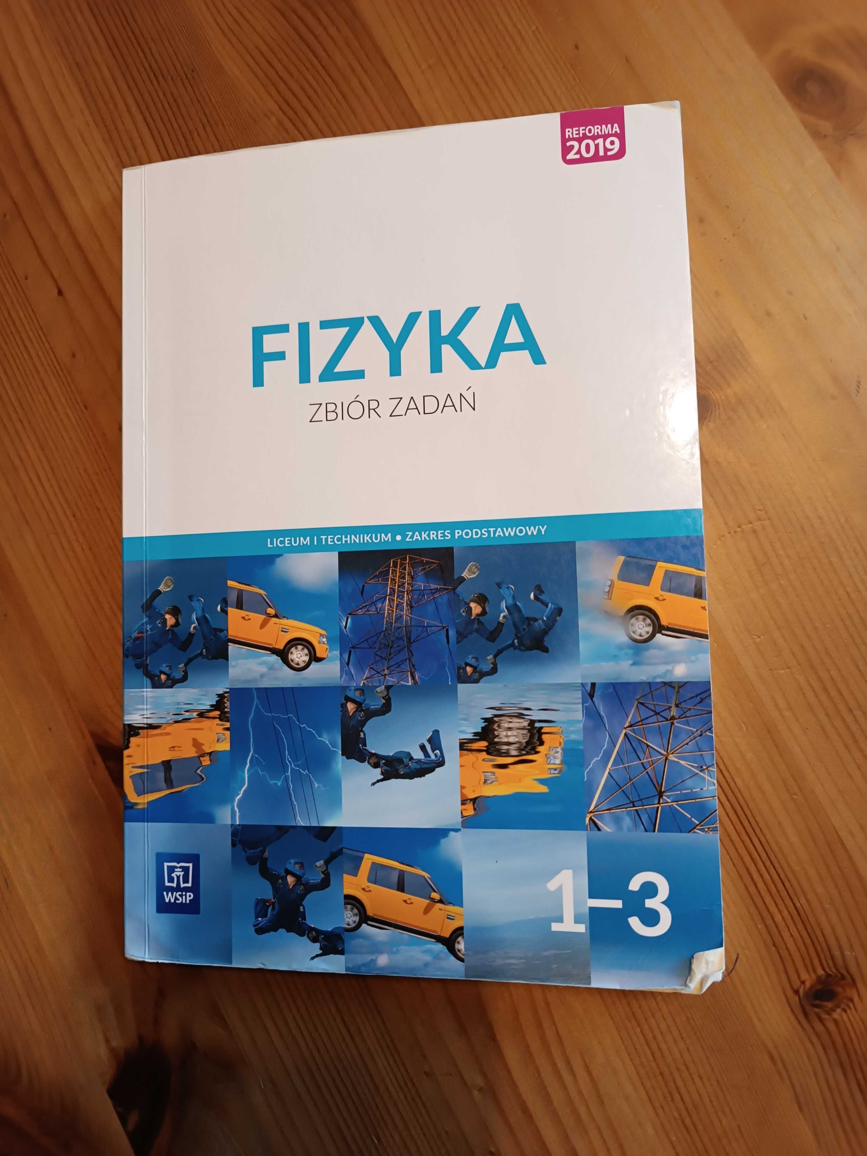 Fizyka zbiór zadań liceum technikum zakres podstawowy 1-3 podręcznik