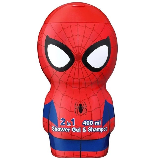 Air-Val Spiderman 2D żel pod prysznic i szampon dla dzieci 400ml