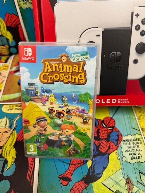 Nintendo Switch OLED Zestaw+ANIMAL CROSSING New Horizons Szczecin