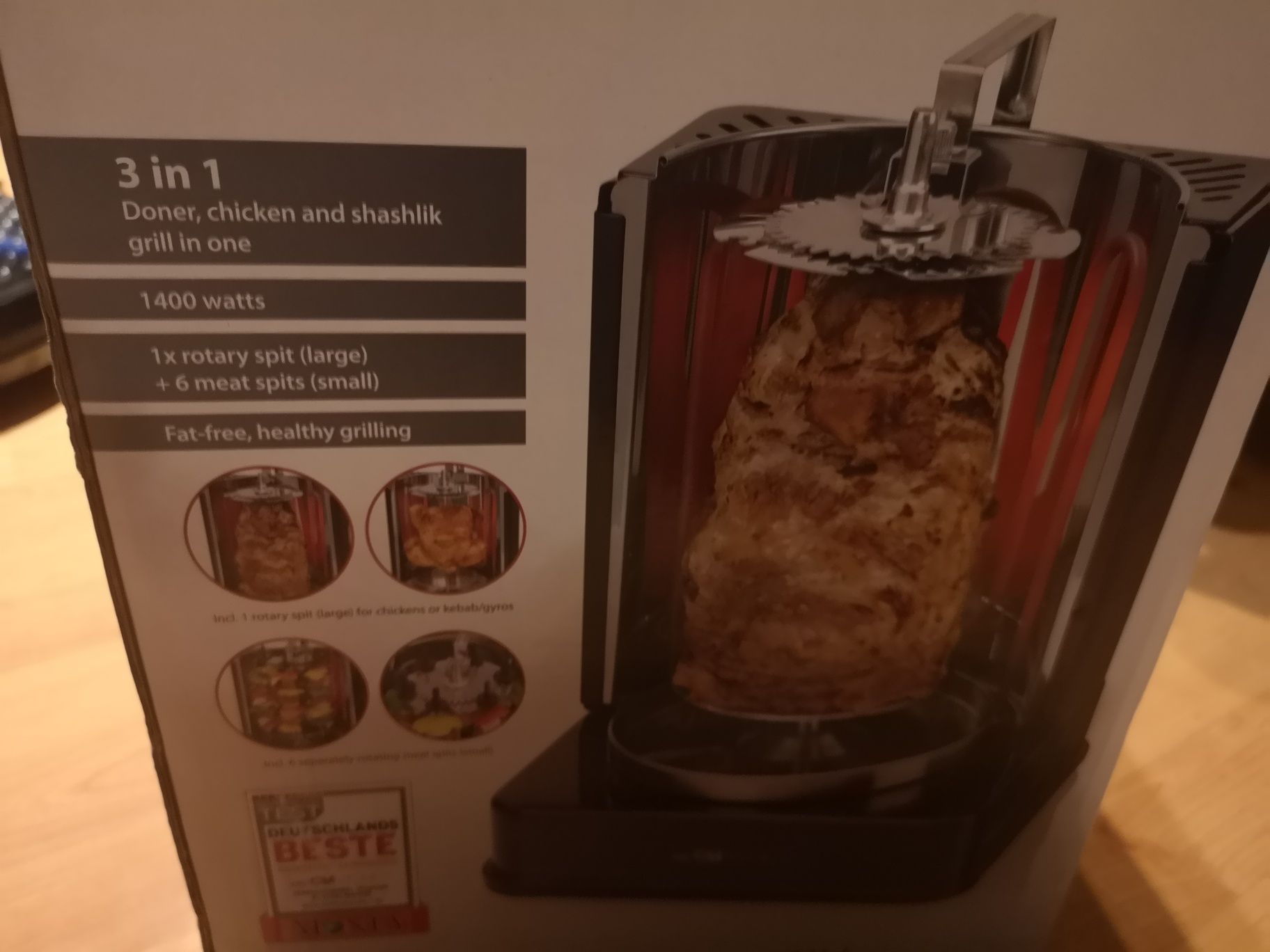 Ciatronic kebab grill