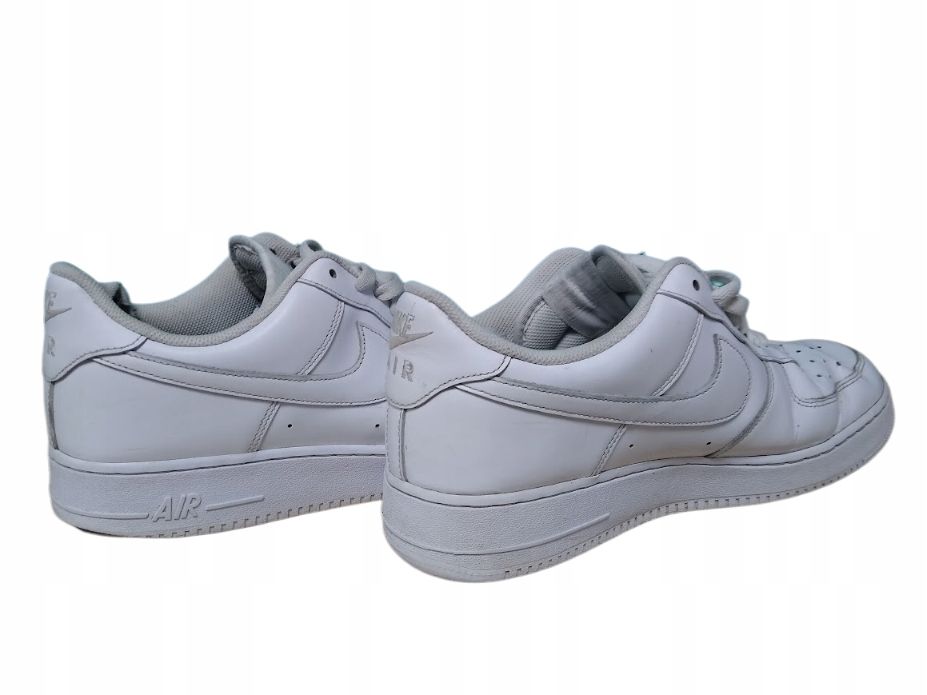 Nike 46 Buty Męskie Air Force 1 '07  Sneakersy Białe T109