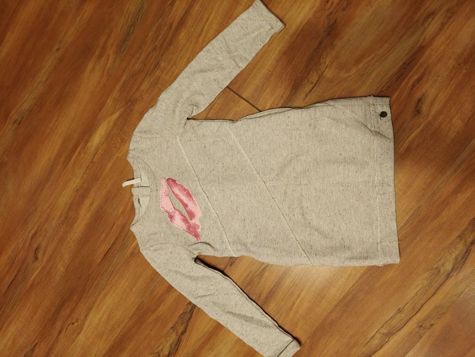 Urocza sukienka, długa tunika, bluza Coccodrillo r. 134