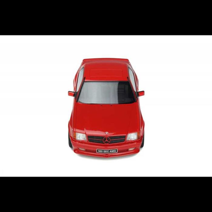 Model Mercedes-Benz W126 560 SEC wide body czerwony Otto OT995 1:18