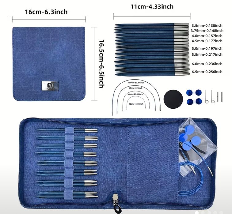 Набір деревʼяних спиць