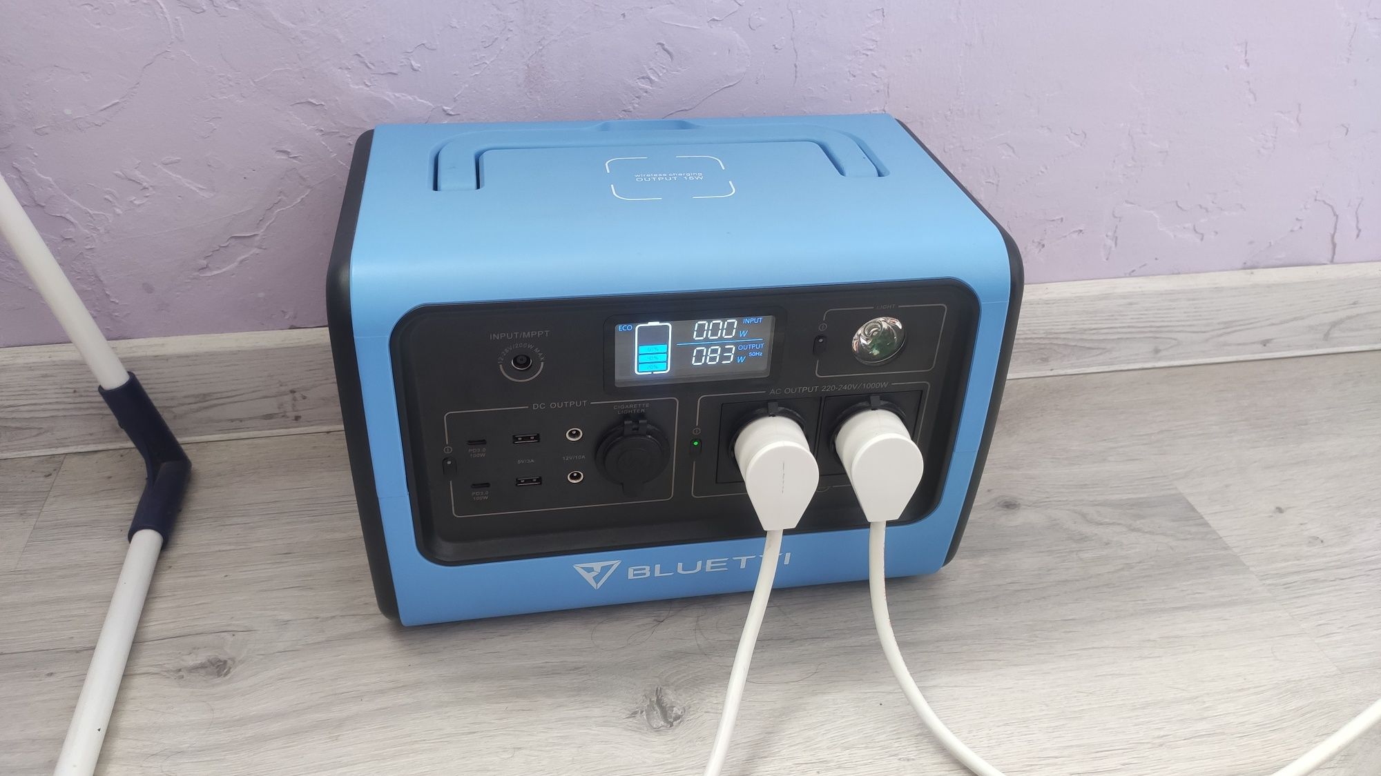 Bluetti EB70 не Ecoflou