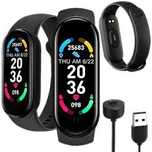 2 OPASKI Smart band M7 pomiar ciśnienia pulsoksymetr sen kroki