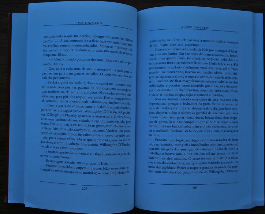 A Nova Coventry de Sue Townsend