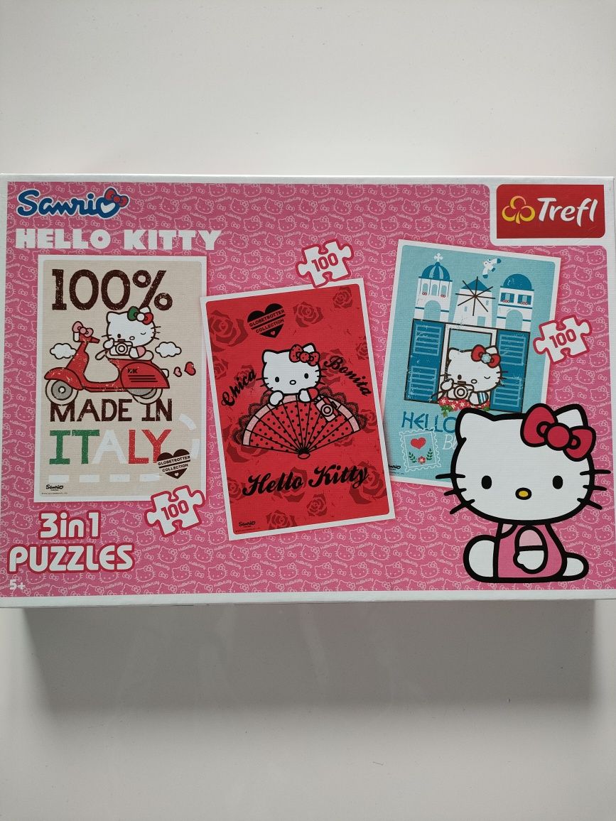 Puzzle Hello Kitty 3w1