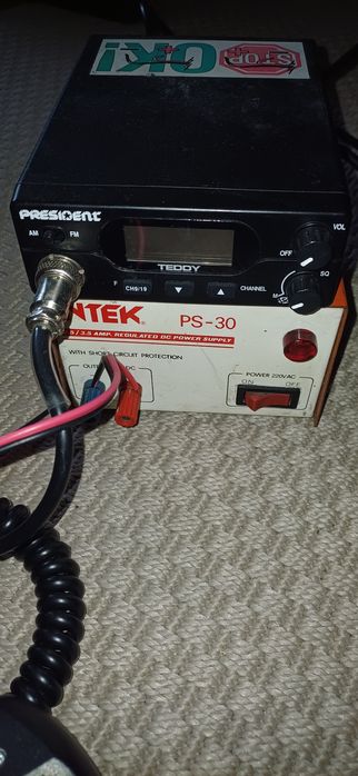 CB radia 3 szt + antena i zasilacz