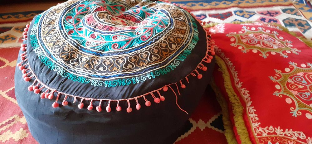 Puff & Almofada Boémio