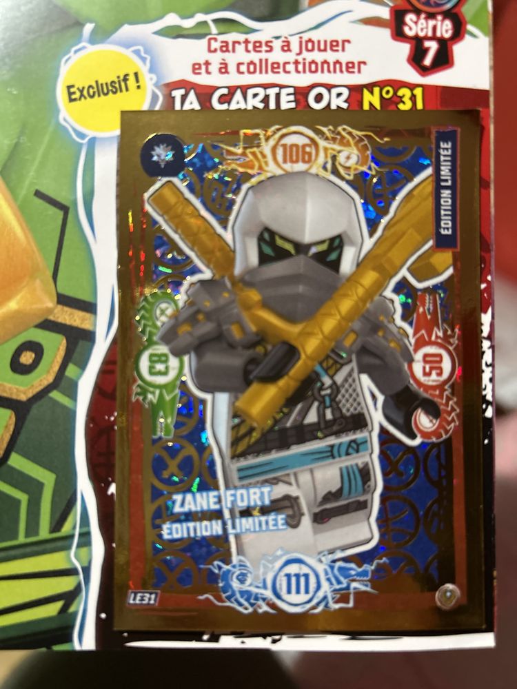 Puszka Lego Ninjago Cole vs. Lord Ras