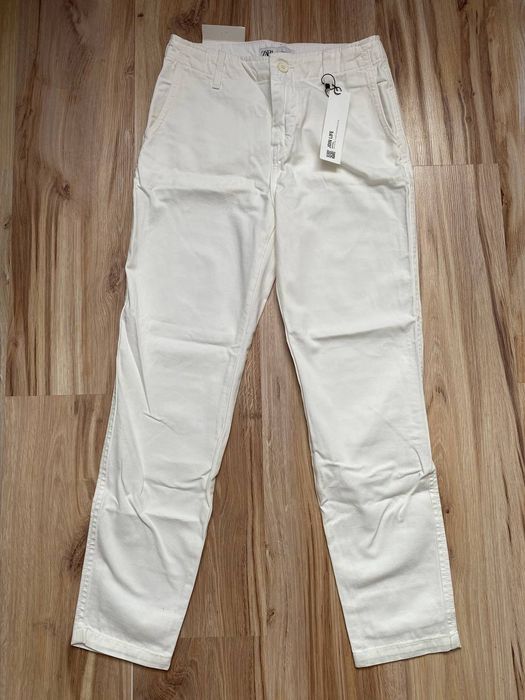 Білі штани Zara жіночі