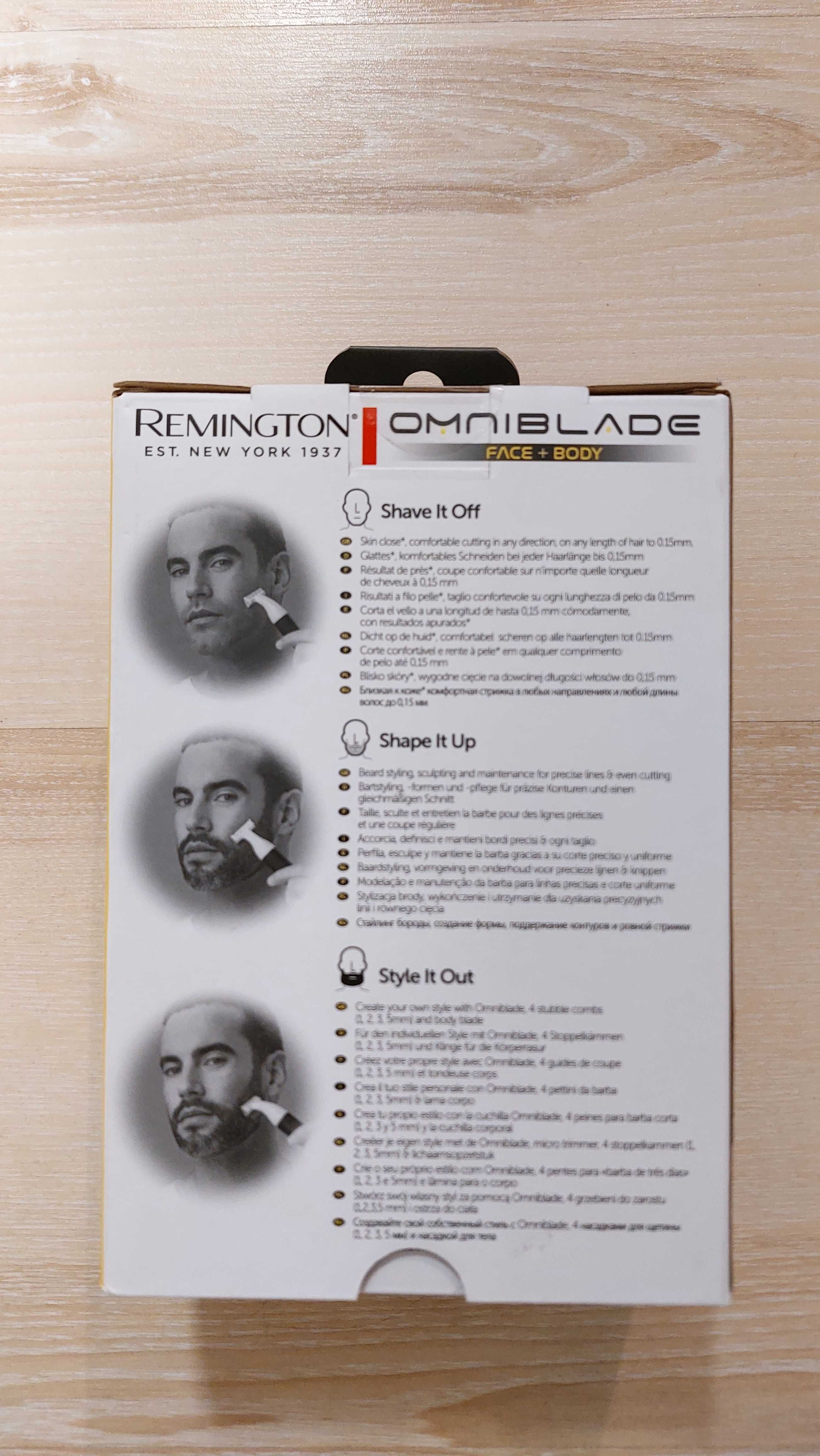 Golarka Remington omniblabe face+body HG3000-nowa, gwarancja
