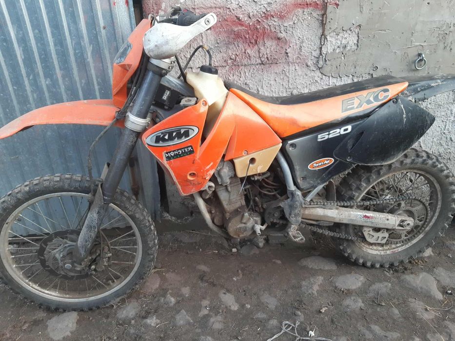 KTM EXC 520, motocykl