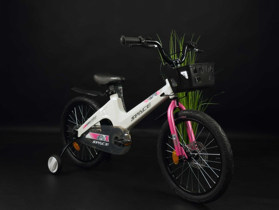 Велосипед MG 18" SPACE KID MOON DD рама-10" червоний 2025