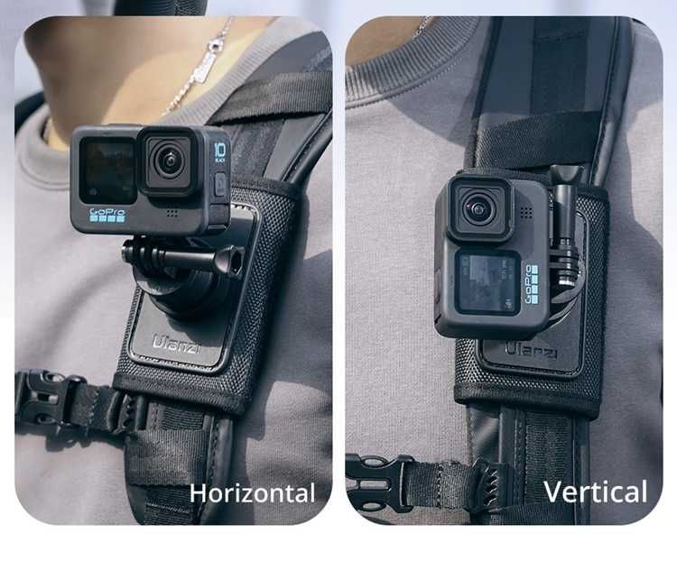 Obrotowy klips Ulanzi CO62 do plecaka do kamer GoPro Insta360 DJI