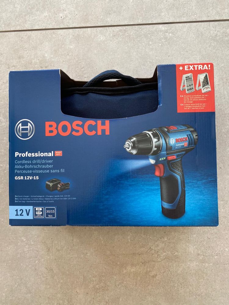 Bosch GSR 12V-15