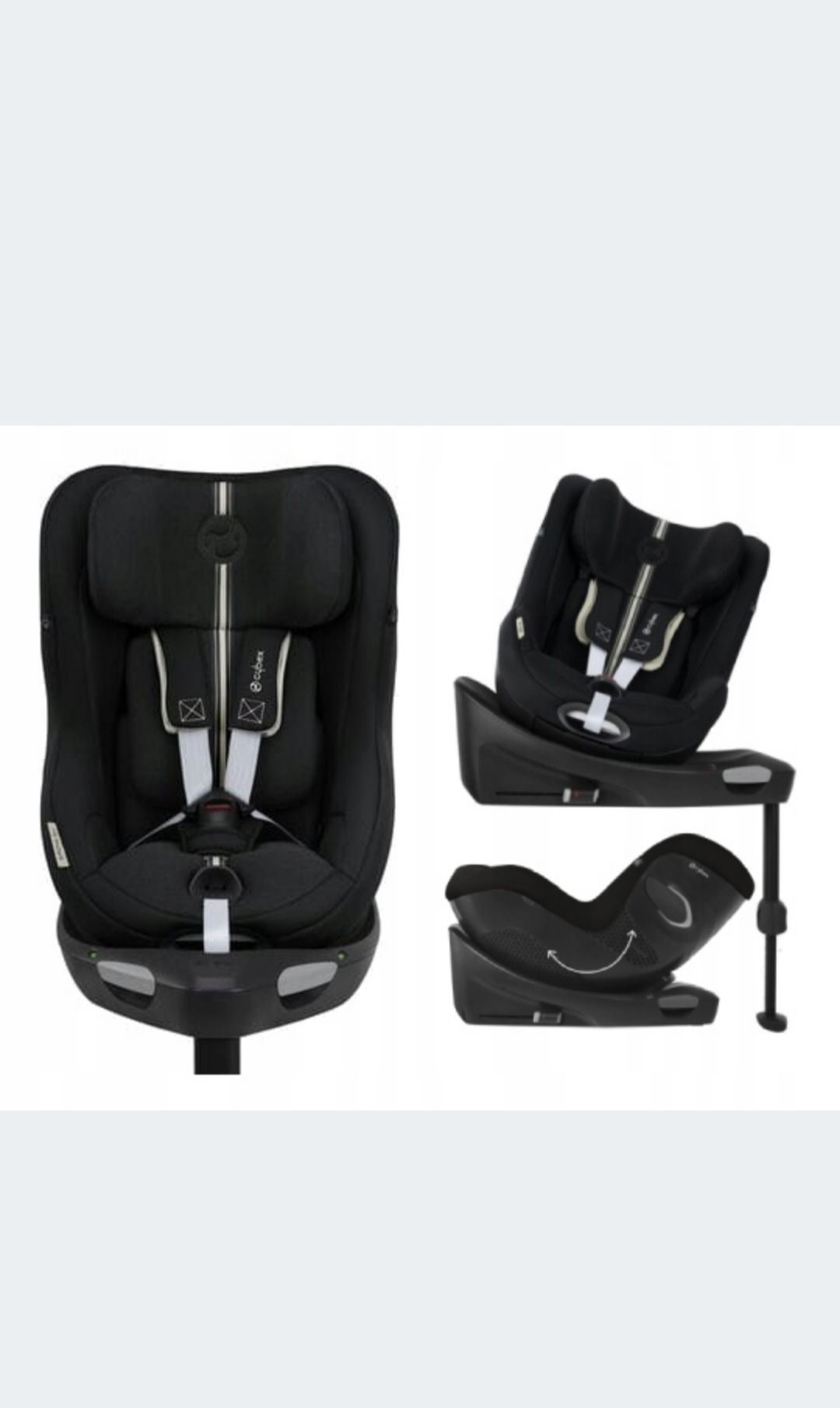Fotelik z bazą CYBEX Sirona S i size