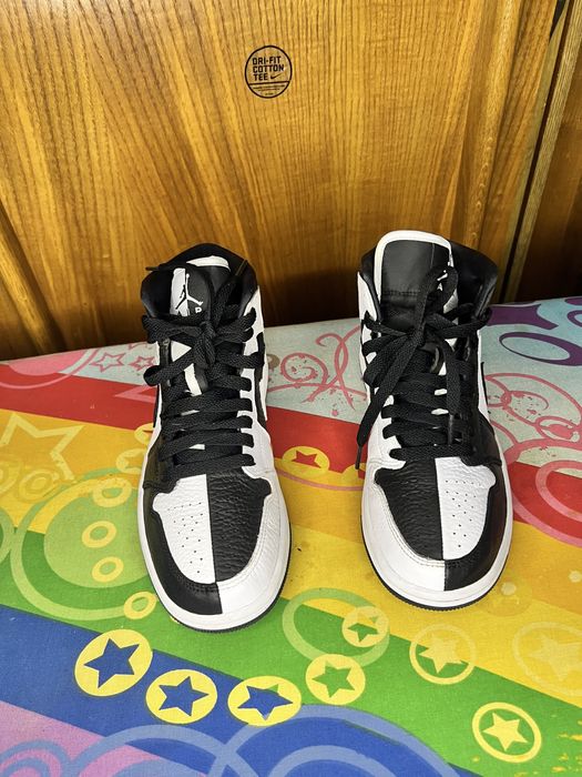 Кроссовки кожа Nike air Jordan 1 редкого цвета размер 37 - 37,5
