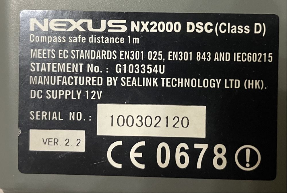 Радіостанція Nexus nx 2000