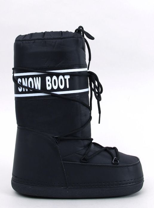 Snow Boots Wysokie Tange Black