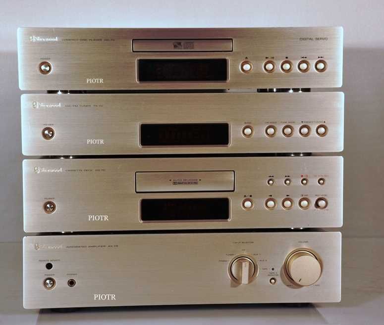 Wieża  Sherwood AX-7R, DS-7C , TX-7C, CD-7C.Piękny stan
