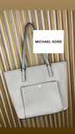 Torebka Michael Kors – Jet Set Medium Saffiano – kolor popielaty
