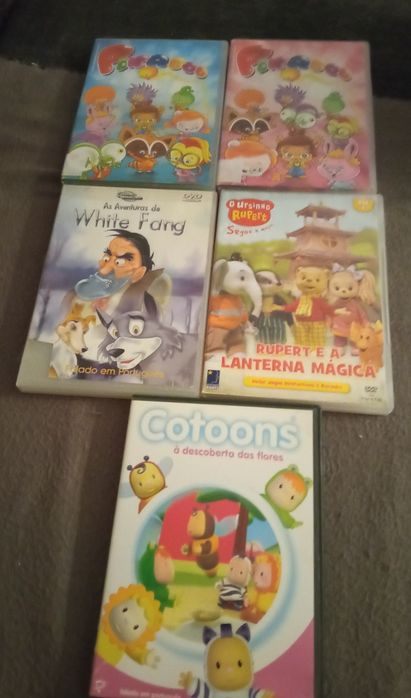 DVDs Infantis Vários Filmes